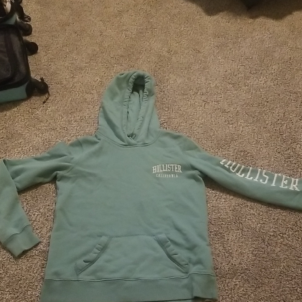 Hollister Green Hoodie